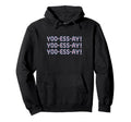 Yoo Ess Ay Funny Repeated Usa Hoodie - Unique Graphic for Adults - T-Shirt, Sweatshirt, Hoodie