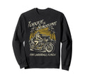 Fort Lauderdale Florida Motorcycle Sweatshirt - Minimalist Print Men Women - T-Shirt, Sweatshirt, Hoodie