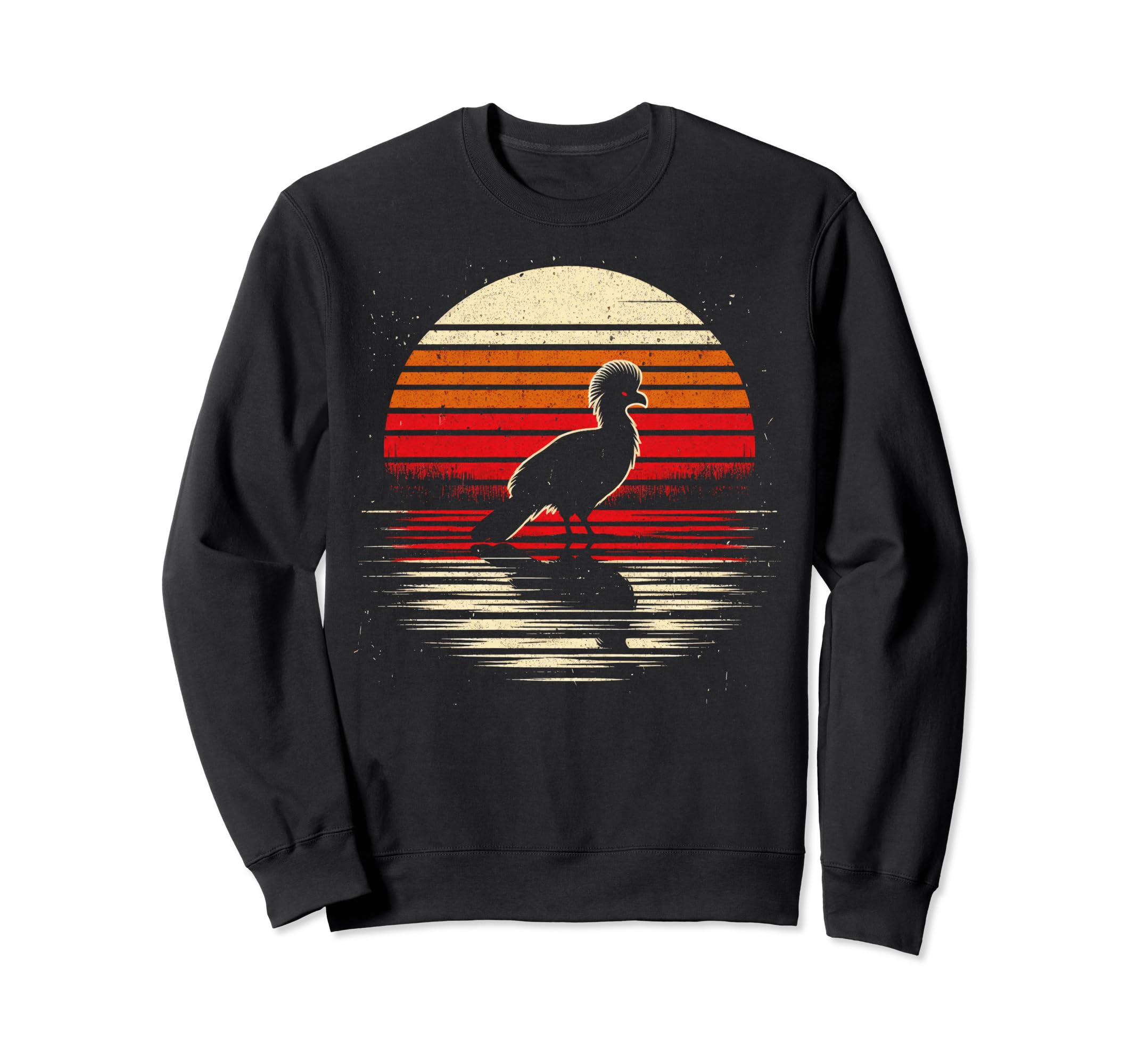 Turaco Bird Sunset Safari 70S Sweatshirt - Graphic Print Men Women - T-Shirt, Sweatshirt, Hoodie