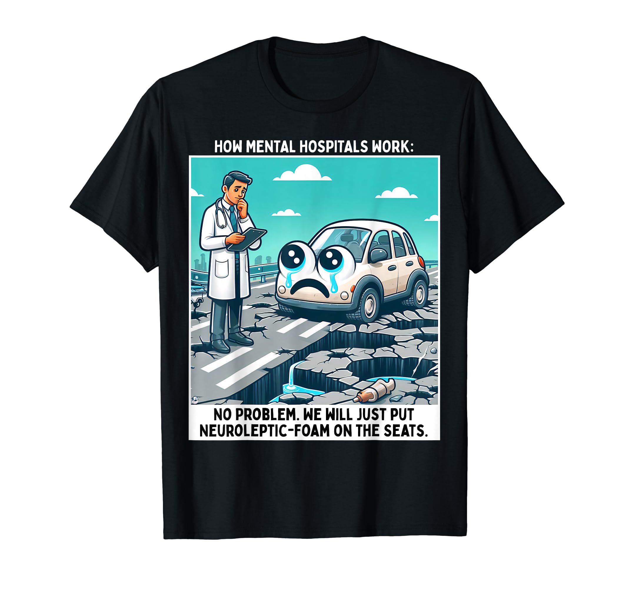 Mental Health T-Shirt - Custom Art Print Men Women - T-Shirt, Sweatshirt, Hoodie
