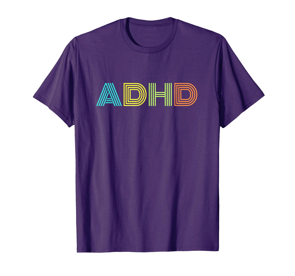 Adhd Neurodivergent Neurospicy Mental T-Shirt - Trendy Graphic for Adults - T-Shirt, Sweatshirt, Hoodie