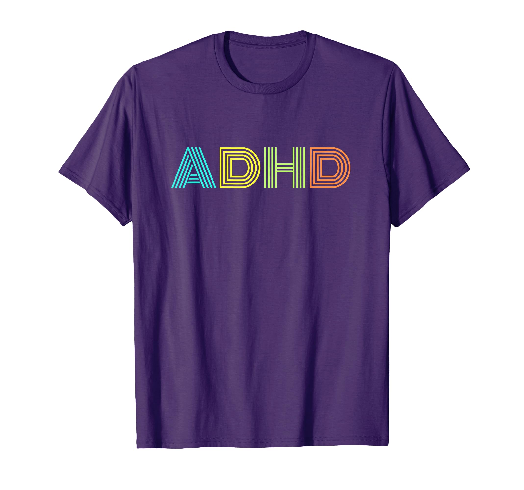 Adhd Neurodivergent Neurospicy Mental T-Shirt - Trendy Graphic for Adults - T-Shirt, Sweatshirt, Hoodie