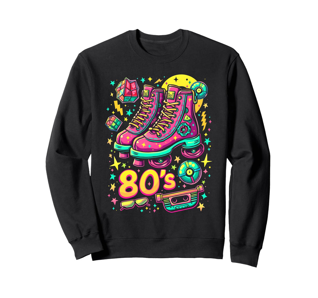 Roller Skates Sweatshirt - Trendy Graphic for Adults - T-Shirt, Sweatshirt, Hoodie