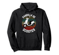 Scooter Gang Moped Motorcycle Gear 2 Hoodie - Custom Art Print Men Women - T-Shirt, Sweatshirt, Hoodie