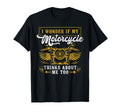 Motorcycle Biker I Wonder If My T-Shirt - Streetwear Style Men Women - T-Shirt, Sweatshirt, Hoodie