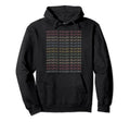 Artistic Roller Skating Repetitive Hoodie - Novelty Apparel Unisex - T-Shirt, Sweatshirt, Hoodie