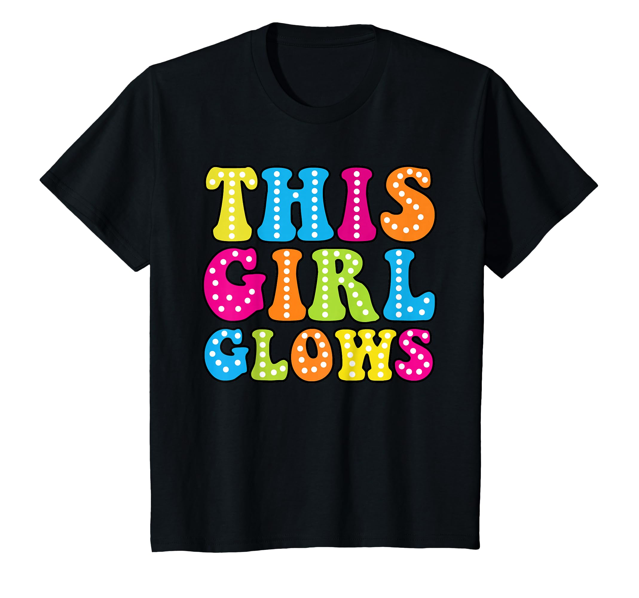 This Glows 80S T-Shirt - Fun Novelty Design Unisex - T-Shirt, Sweatshirt, Hoodie