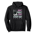 Prayer Faith Worship Meditation Hoodie - Minimalist Print for Adults - T-Shirt, Sweatshirt, Hoodie