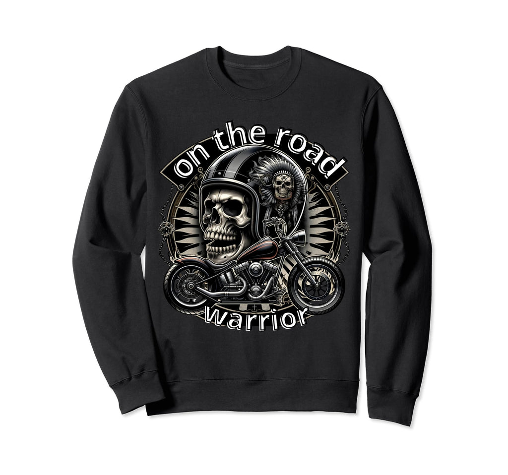 Custom Skull Helmet Custom Sweatshirt - Fun Novelty Design Unisex - T-Shirt, Sweatshirt, Hoodie
