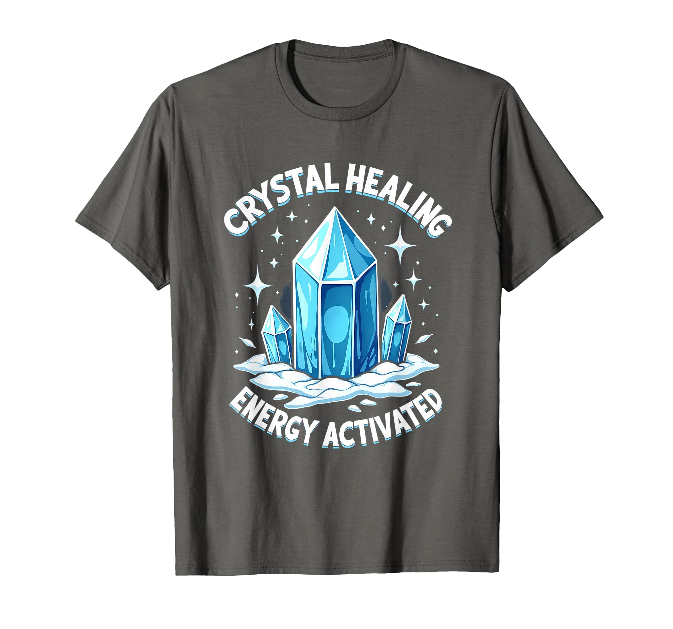 Crystal Healing Energy Activated T-Shirt - Novelty Apparel Men Women - T-Shirt, Sweatshirt, Hoodie