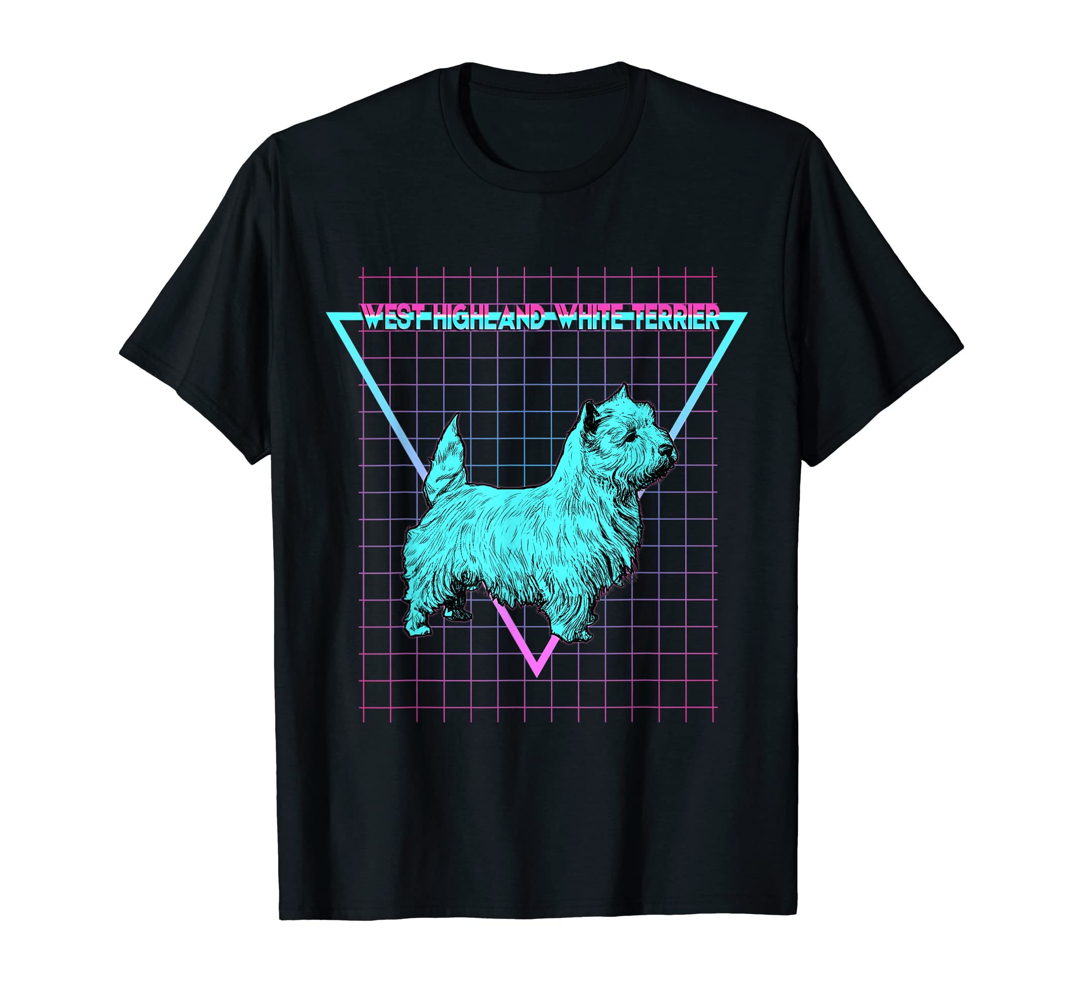 West Highland White Terrier T-Shirt - Fun Novelty Design for Adults - T-Shirt, Sweatshirt, Hoodie