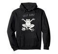 Self Care Frog Funny Vibe Spiritual Hoodie - Custom Art Print Unisex - T-Shirt, Sweatshirt, Hoodie
