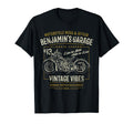 Benjamins Garage Motorcycle T-Shirt - Unique Graphic Men Women - T-Shirt, Sweatshirt, Hoodie