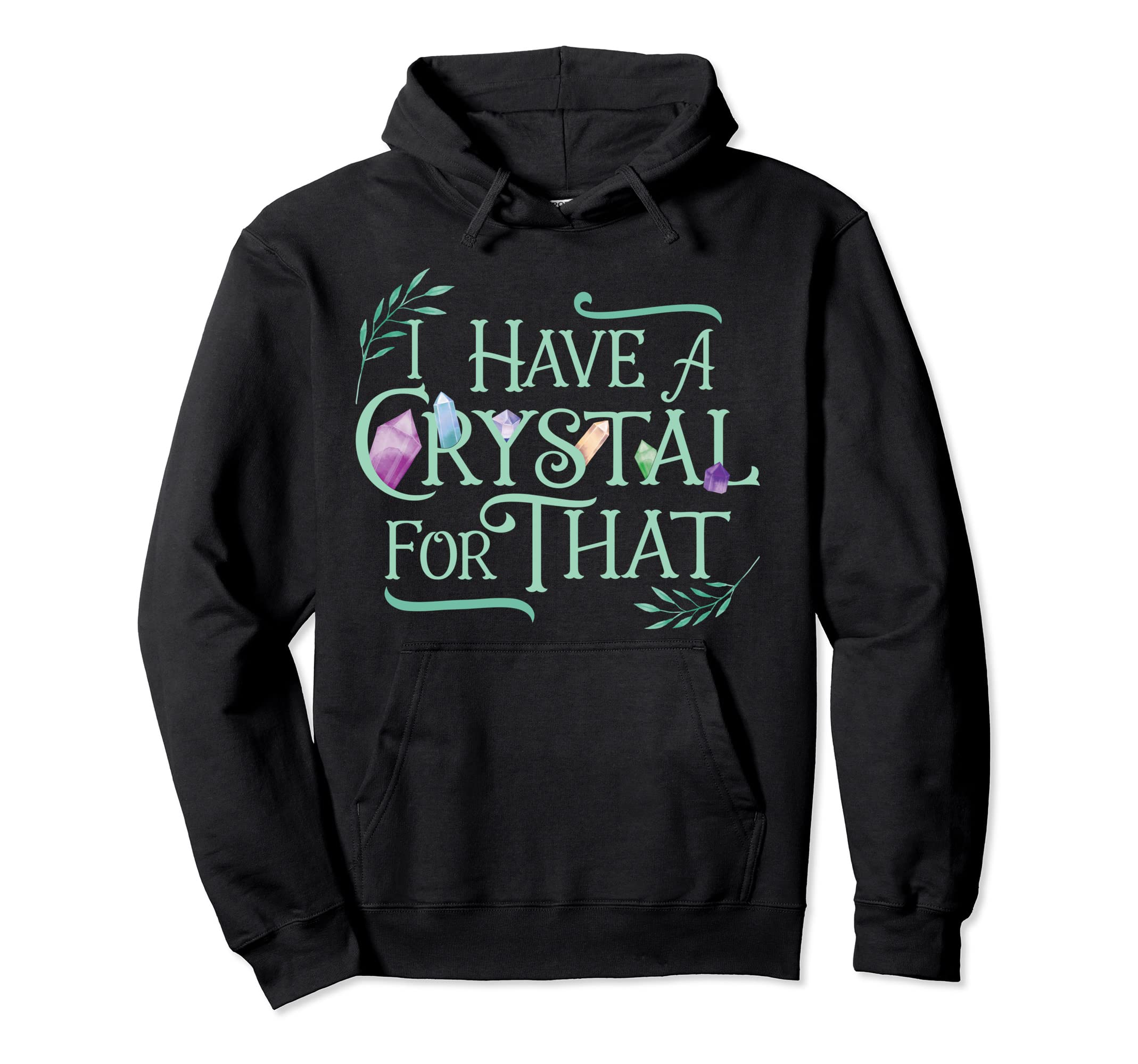 Funny Crystals Witchy Chakras Energy Hoodie - Minimalist Print Unisex - T-Shirt, Sweatshirt, Hoodie