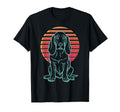 Basset Hound Lover Dog Owner Synthwave 80S T-Shirt - Unique Graphic Unisex - T-Shirt, Sweatshirt, Hoodie