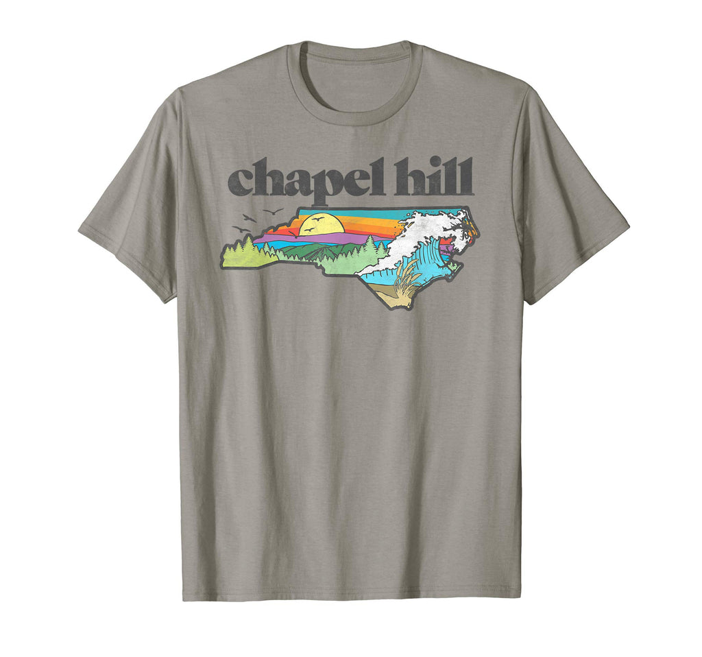 Chapel Hill North Carolina Outdoors T-Shirt - Unique Graphic Men Women - T-Shirt, Sweatshirt, Hoodie