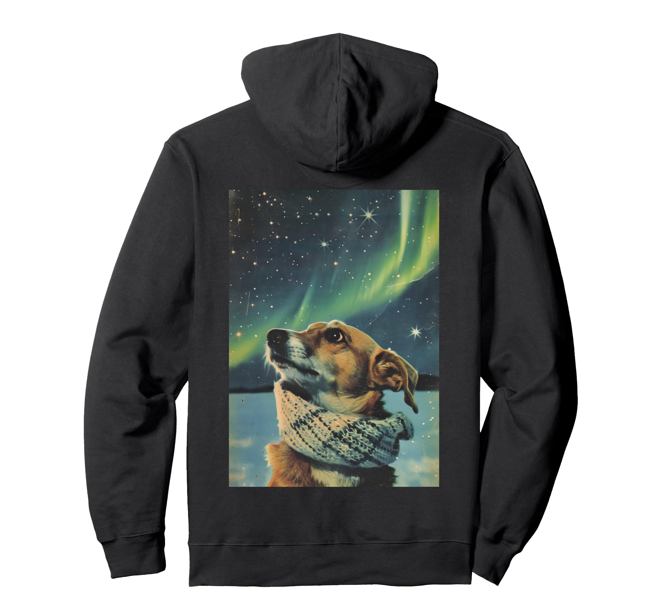 Art Winter Inspirational Dog Hoodie - Fun Novelty Design Unisex - T-Shirt, Sweatshirt, Hoodie