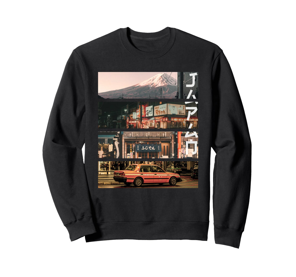 Aesthetic Vaporwave Japan 80S 90S Sweatshirt - Novelty Apparel Unisex - T-Shirt, Sweatshirt, Hoodie