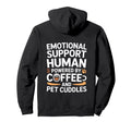 Emotional Support Human Do Not Pet Sweatshirt - Minimalist Print Unisex - T-Shirt, Sweatshirt, Hoodie