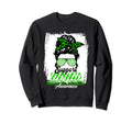 Messy Bun Support Awareness Squad Sweatshirt - Aesthetic Graphic Men Women - T-Shirt, Sweatshirt, Hoodie