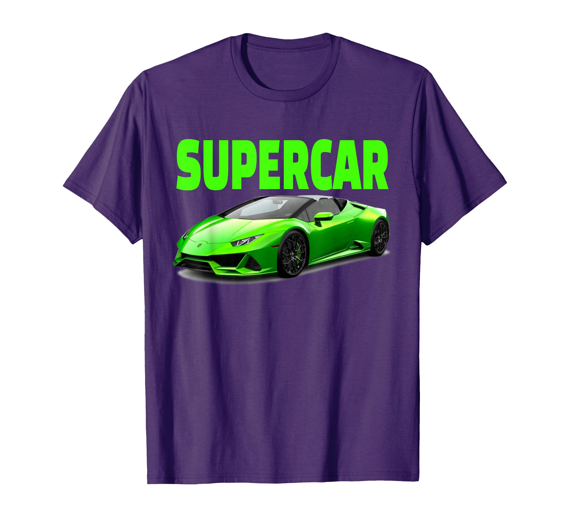 Fun Exotic Supercar Sports Car T-Shirt - Casual Everyday Wear for Adults - T-Shirt, Sweatshirt, Hoodie