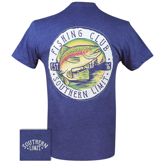 Southern Limits Fishing Club Circle - Adult & Kids T-Shirts, Sweatshirts & Hoodies apparel design preview 1