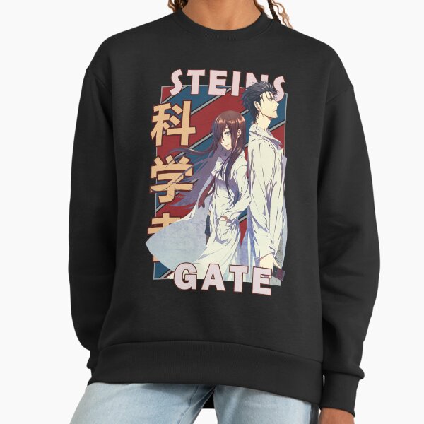 Okabe and makise Vintage Stripe Design - Adult & Kids T-Shirts, Sweatshirts & Hoodies apparel design preview 1