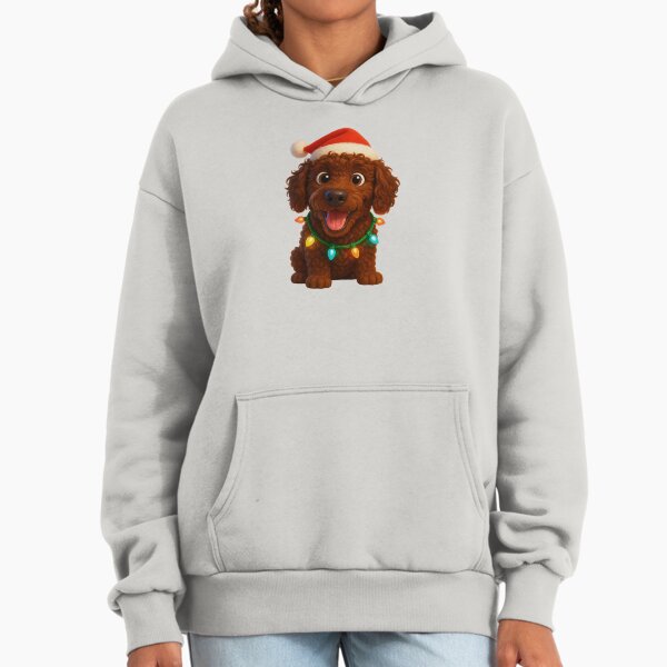 Christmas Irish Water Spaniel - Adult & Kids T-Shirts, Sweatshirts & Hoodies apparel design preview 1