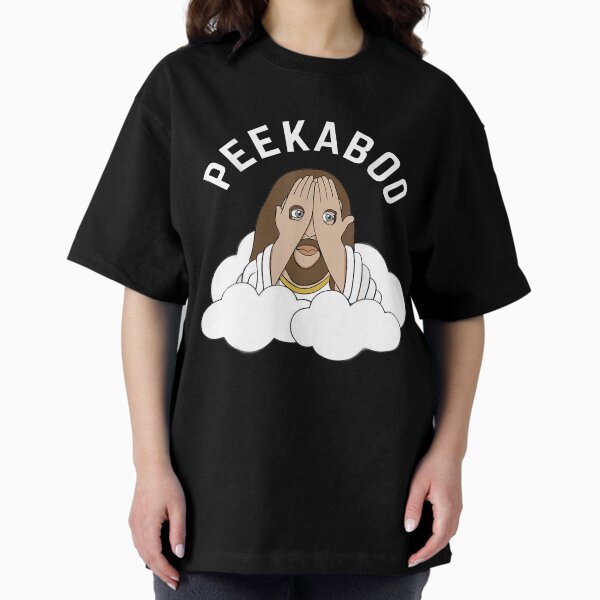 Vintage Peekaboo Jesus - Adult & Kids T-Shirts, Sweatshirts & Hoodies apparel design preview 1