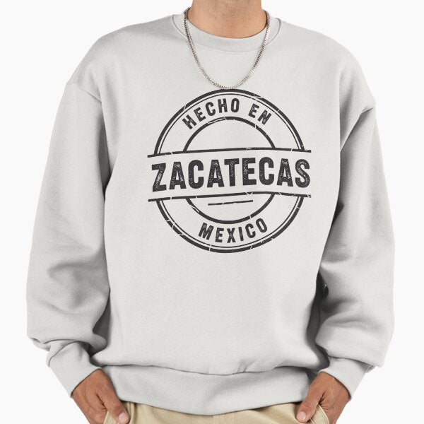 Hecho en Zacatecas Vintage Mexican Stamp Style Design - Adult & Kids T-Shirts, Sweatshirts & Hoodies apparel design preview 1