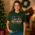Southernology Baking Spirits Bright Holiday Canvas - Adult & Kids T-Shirts, Sweatshirts & Hoodies apparel design preview 1