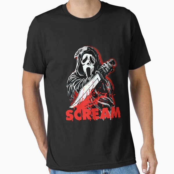 Ghostfacee Screamm Mask - Adult & Kids T-Shirts, Sweatshirts & Hoodies apparel design preview 1