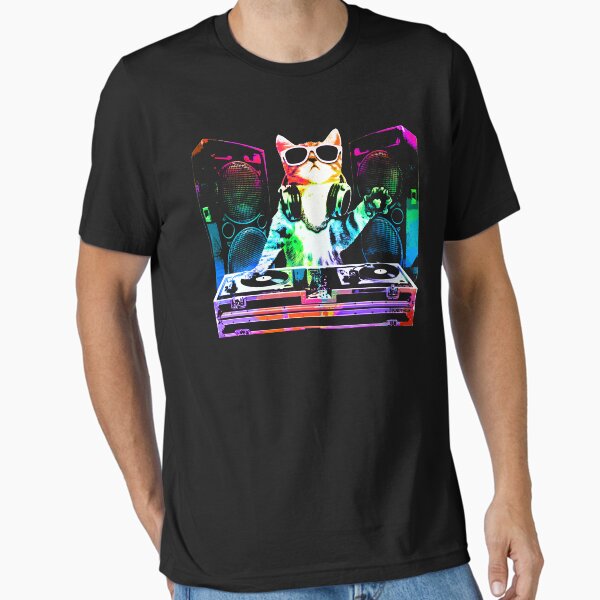 HOUSE CAT (New DJ Kitty) - Adult & Kids T-Shirts, Sweatshirts & Hoodies apparel design preview 1