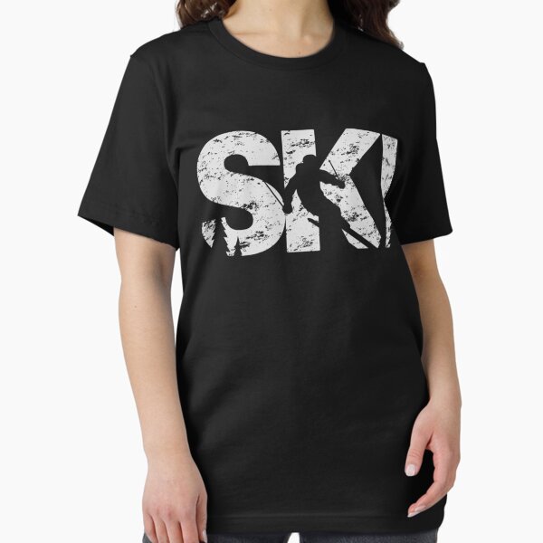 Ski Cool Skiing Style Alpine Skier - Adult & Kids T-Shirts, Sweatshirts & Hoodies apparel design preview 1