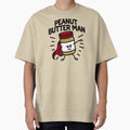 Peanut butter man (place on light background) - Adult & Kids T-Shirts, Sweatshirts & Hoodies apparel design preview 1