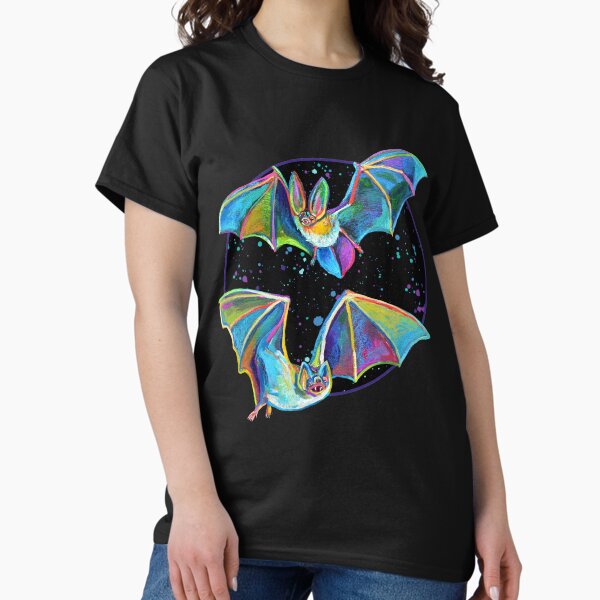 Psychedelic Bat Pattern by Robert Phelps - Adult & Kids T-Shirts, Sweatshirts & Hoodies apparel design preview 1