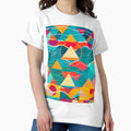 Abstract Mountains and River - Adult & Kids T-Shirts, Sweatshirts & Hoodies apparel design preview 1