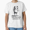 I Have to Say Weird Stuff Or I'll Die Funny Frog - Adult & Kids T-Shirts, Sweatshirts & Hoodies apparel design preview 1