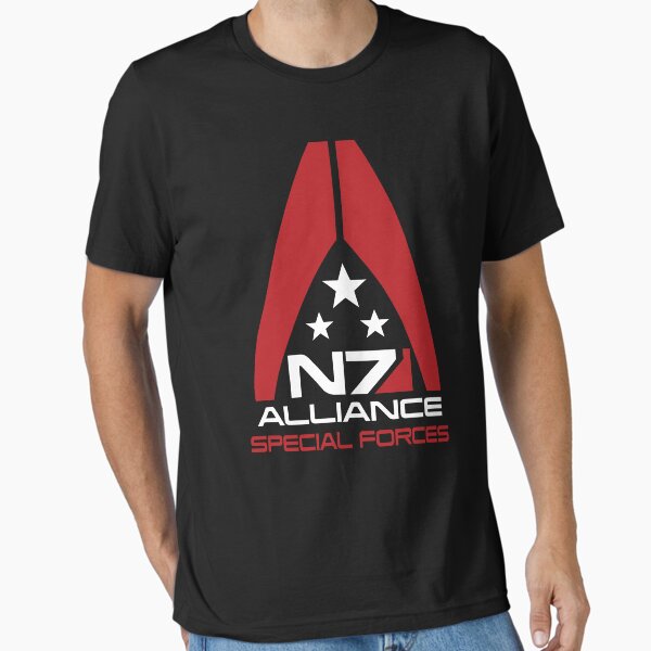 Mass Effect N7 Logo - Adult & Kids T-Shirts, Sweatshirts & Hoodies apparel design preview 1