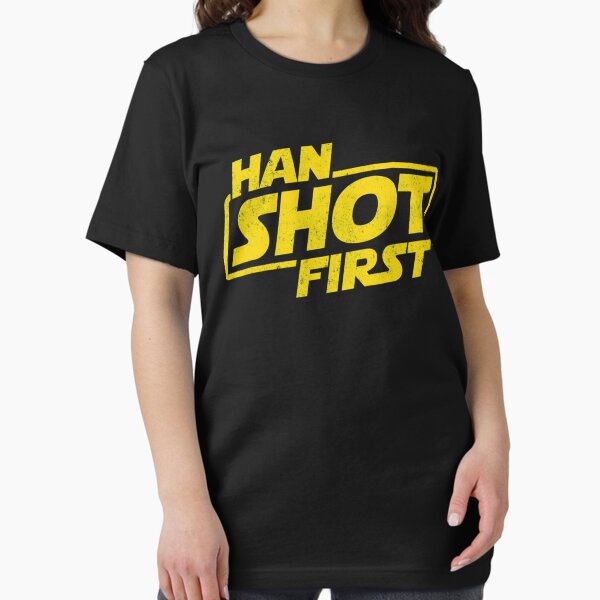 Han Shot First, Geek Fan Gift, Popular Culture - Adult & Kids T-Shirts, Sweatshirts & Hoodies apparel design preview 1