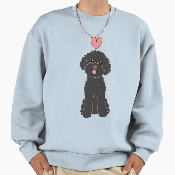 LOVE Black Toy Poodle - Adult & Kids T-Shirts, Sweatshirts & Hoodies apparel design preview 1