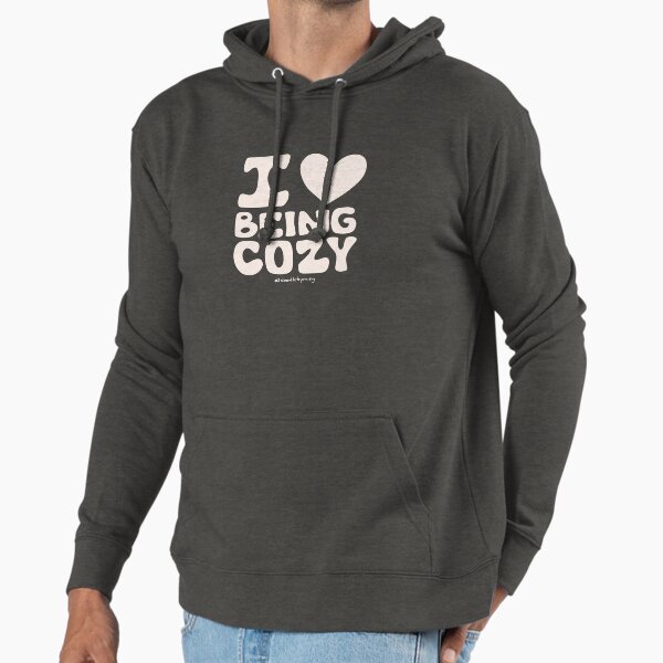 I Love Being Cozy in Cream - Adult & Kids T-Shirts, Sweatshirts & Hoodies apparel design preview 1