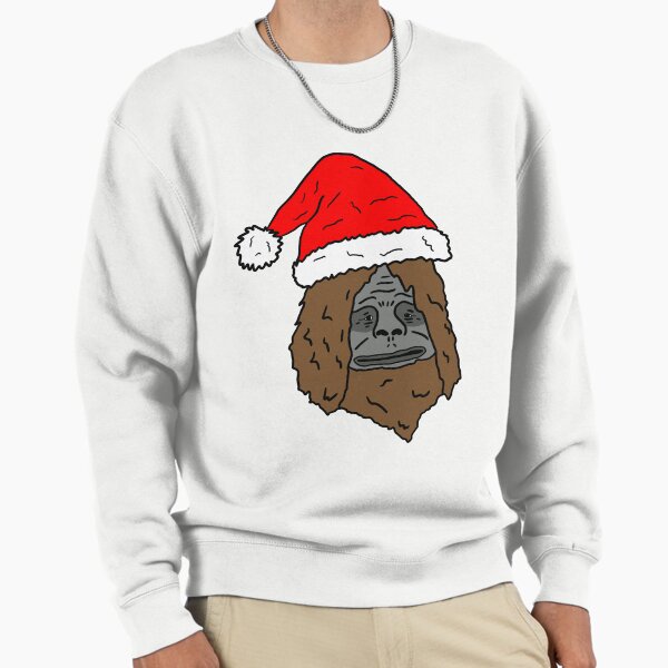 Santa Sassy the Sasquatch - Adult & Kids T-Shirts, Sweatshirts & Hoodies apparel design preview 1