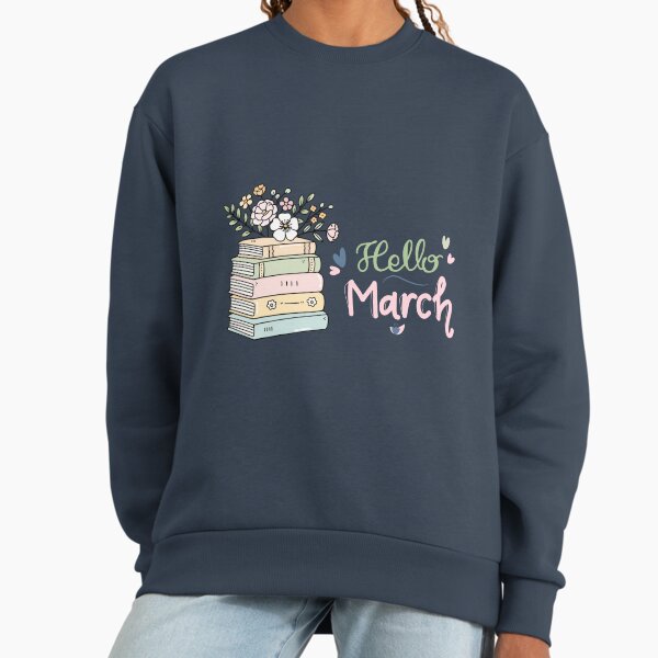 Books and flowers - Adult & Kids T-Shirts, Sweatshirts & Hoodies apparel design preview 1