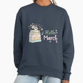 Books and flowers - Adult & Kids T-Shirts, Sweatshirts & Hoodies apparel design preview 1
