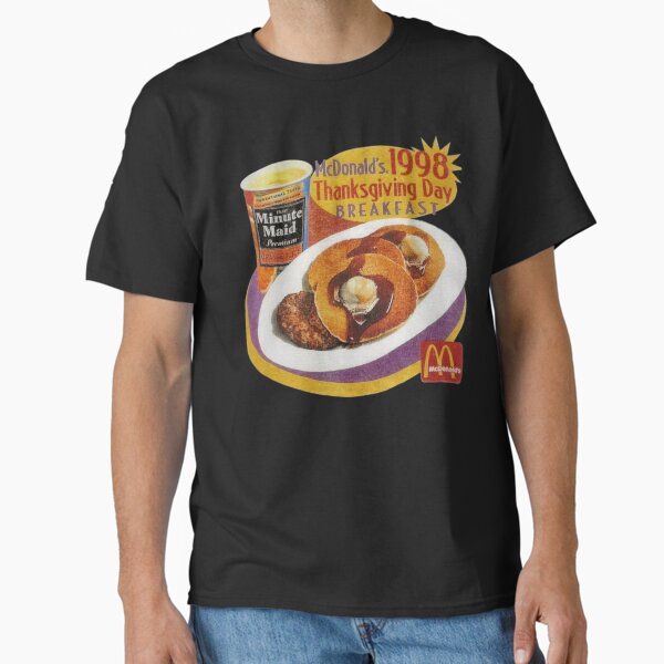 McD's Thanksgiving Breakfast 1998 Vintage Repop - Adult & Kids T-Shirts, Sweatshirts & Hoodies apparel design preview 1