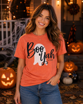 SALE Southern Couture Boo Yah Halloween Fall Soft - Adult & Kids T-Shirts, Sweatshirts & Hoodies apparel design preview 1