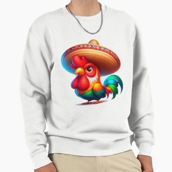Mexican rooster - Adult & Kids T-Shirts, Sweatshirts & Hoodies apparel design preview 1