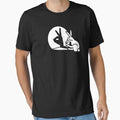 Funny Rabbit shadow hand puppets bunny figure pop art - Adult & Kids T-Shirts, Sweatshirts & Hoodies apparel design preview 1