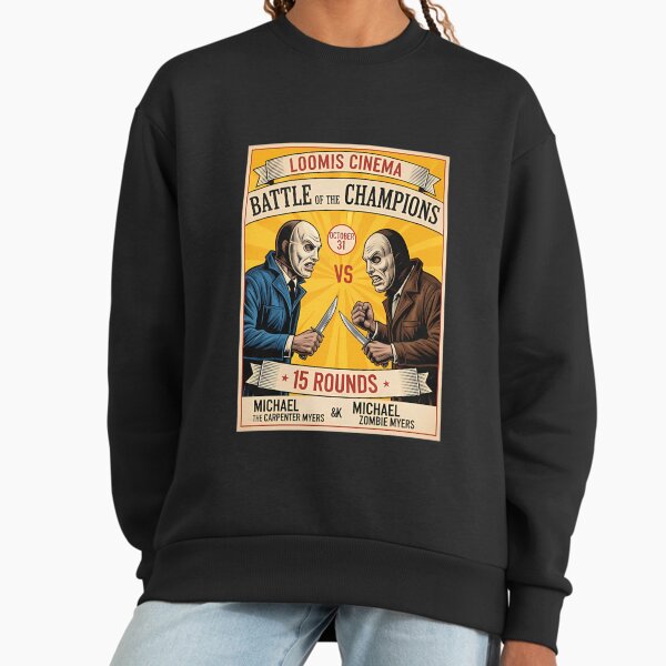 Loomis Cinema Battle Of The Champions Michael Myer - Adult & Kids T-Shirts, Sweatshirts & Hoodies apparel design preview 1